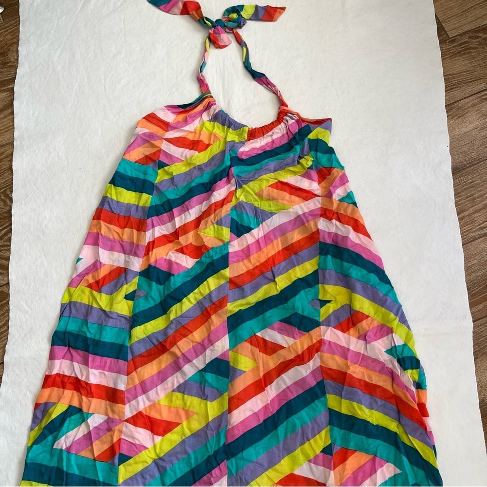 The Impeccable Pig Rainbow Cover Up Maxi Dress